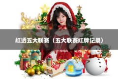 红透五大联赛（五大联赛红牌记录）