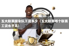 五大联赛国家队工资多少（五大联赛哪个联赛工资水平高）