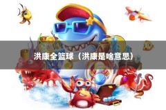 洪康全篮球（洪康是啥意思）